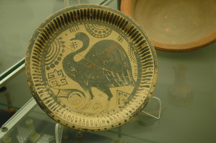 Cyrene, Dish with a picture of a bird