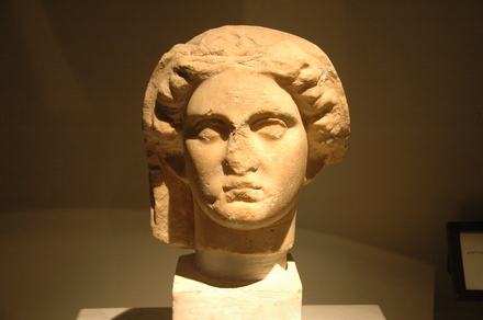 Cyrene, Temple of Zeus, Portrait of a woman
