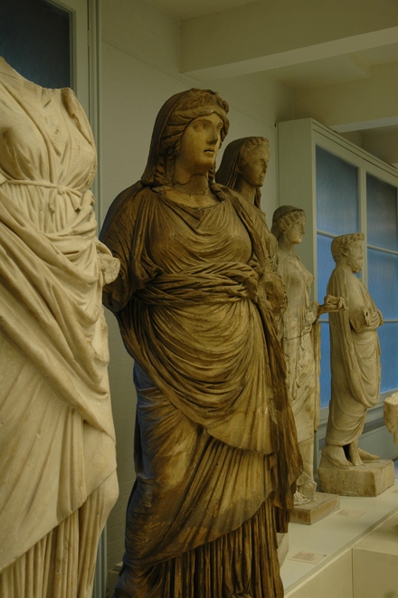 Cyrene, Downtown, Temple of Isis, Portrait of a priestess
