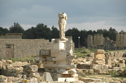 Cyrene, Uptown, Agora, Statue of Nike