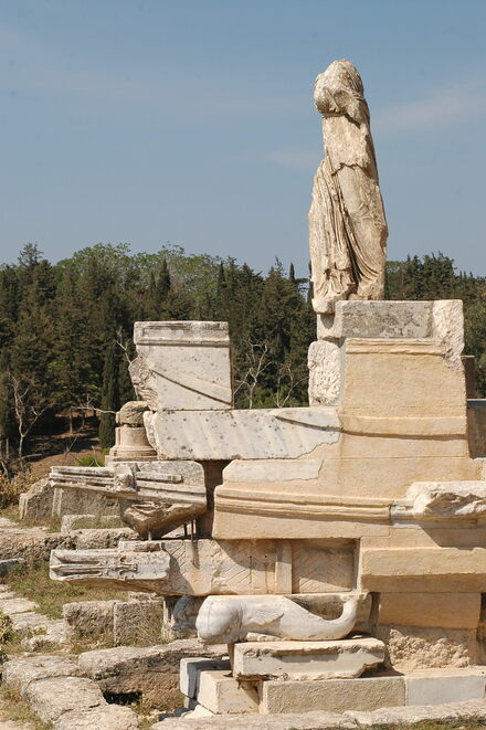 Cyrene, Uptown, Agora, Statue of Nike