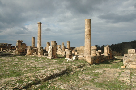 Cyrene, Uptown, Agora, Temple of Augustus