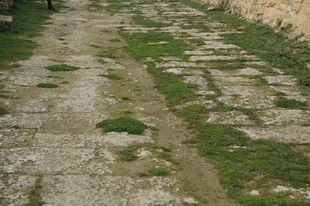 Cyrene, Uptown, Battus Street, Pavement