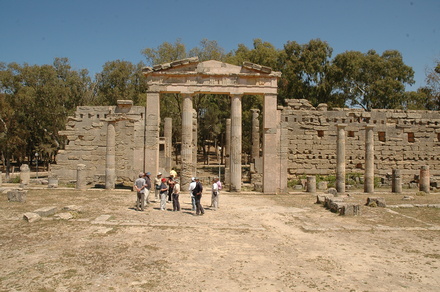 Cyrene, Uptown, Caesareum, Entrance