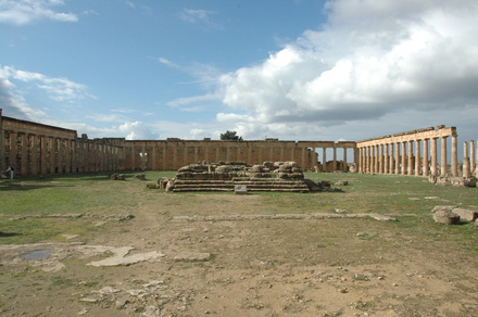 Cyrene, Uptown, Caesareum, Temple of Bacchus
