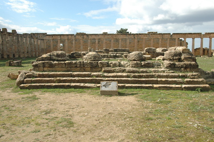 Cyrene, Uptown, Caesareum, Temple of Bacchus
