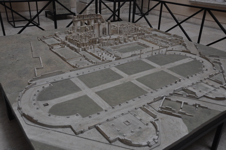 Lepcis Magna, Hadrianic Baths, Model