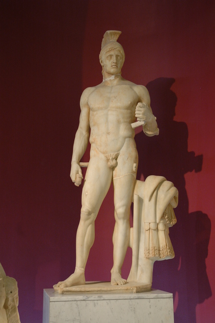 Lepcis Magna, Hadrianic Baths, Statue of Mars