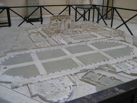 Lepcis Magna, Hadrianic Baths, Model