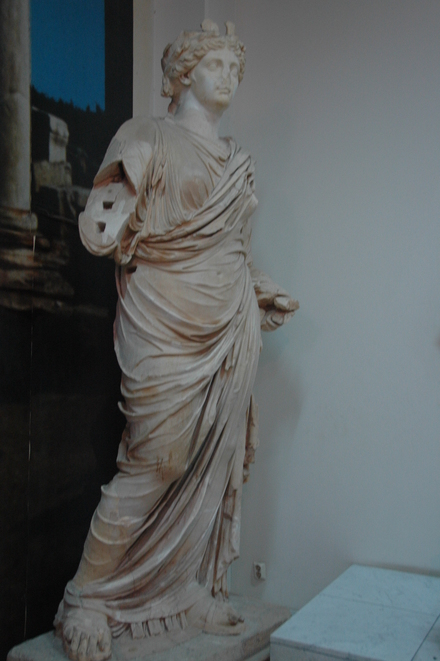 Lepcis Magna, Theater, Portrait of Livia as Ceres