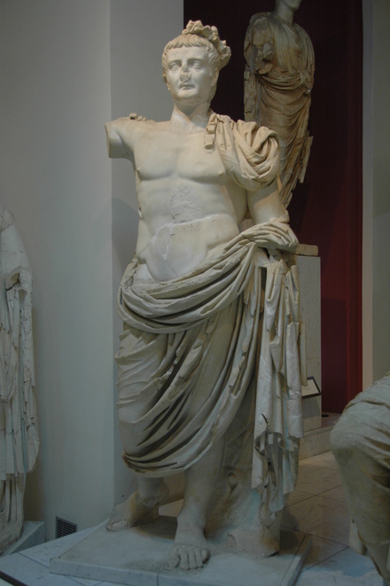 Lepcis Magna, Statue of Tiberius