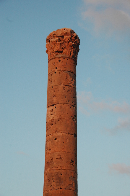 Ptolemais, Agora, Column