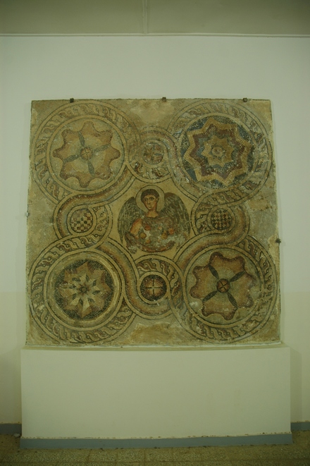 Ptolemais, Mosaic of an angel
