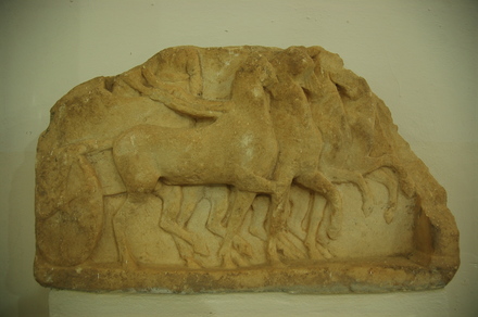 Ptolemais, Relief with a chariot