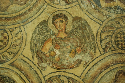 Ptolemais, Mosaic of an angel