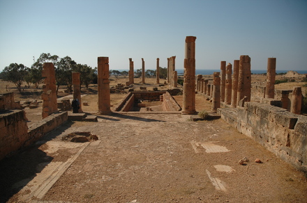 Ptolemais, Palace of the Columns