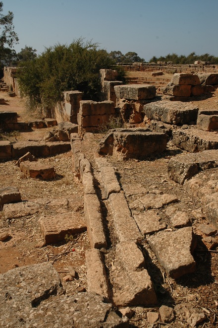 Ptolemais, Odeon, Water conduit