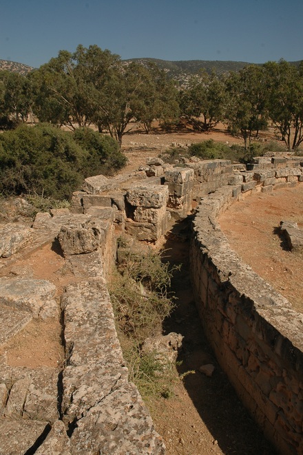 Ptolemais, Odeon, Water conduit