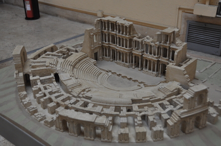 Sabratha, Theater, Model