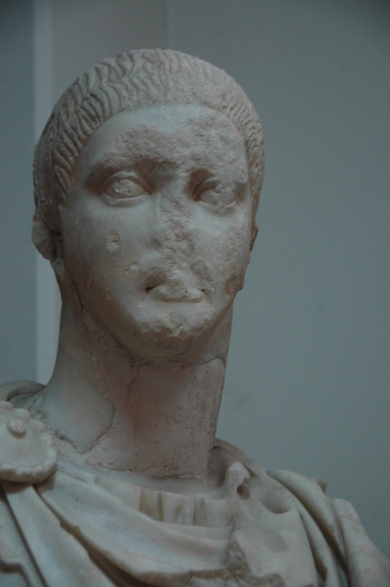 Statue of a young emperor