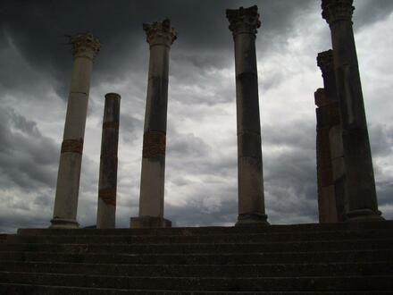 Corinthian-columned Capitol