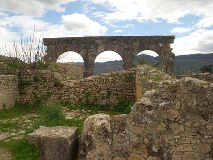 Ruins of aquaduct