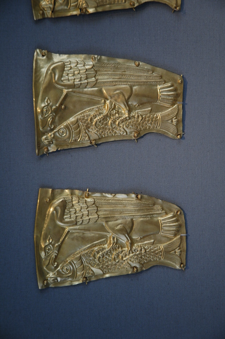 Witaszkowo Treasure, Metal plates with fish and bird (copy)