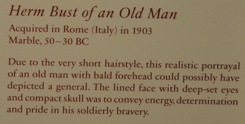 Portrait of a Roman man