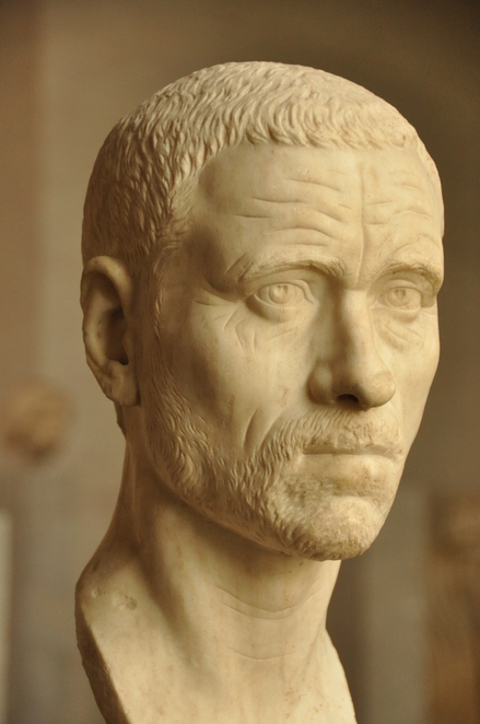 Portrait of a Roman man