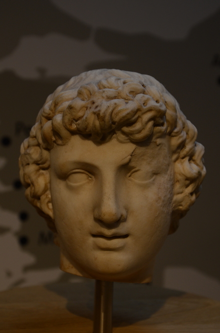 Portrait of a young Roman man