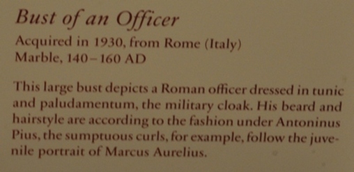 Portrait of a Roman officer
