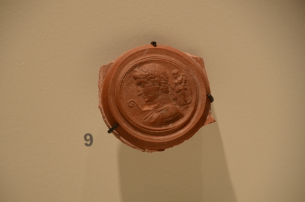 Terracotta with head of August