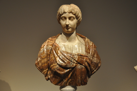 Head of Faustina the younger, wife of Marcus Aurelius