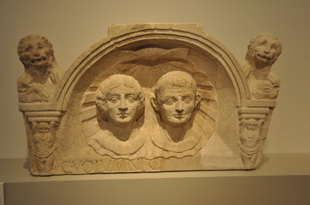 Busts of Gaius Volumnius and his wife