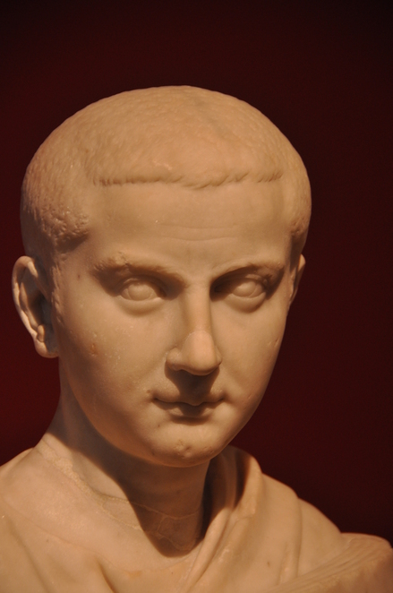 Marble bust of emperor Gordian