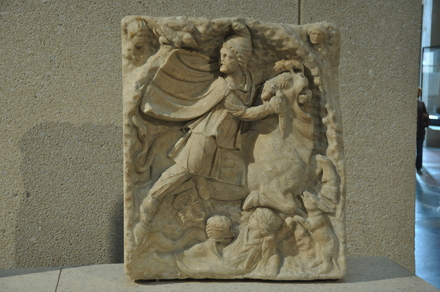 Mithras killing a bull