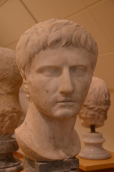 Head of emperor August