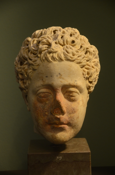 Head of emperor Commodus