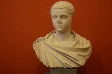 Bust of emperor Heliogabalus
