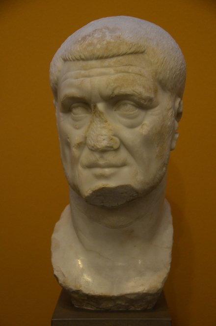 Head of emperor Maximinus I Thrax