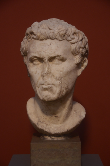 Head of emperor Nerva