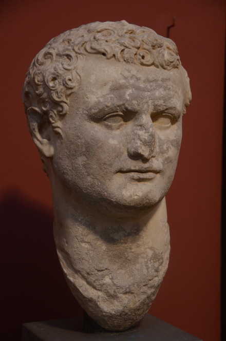 Head of emperor Titus