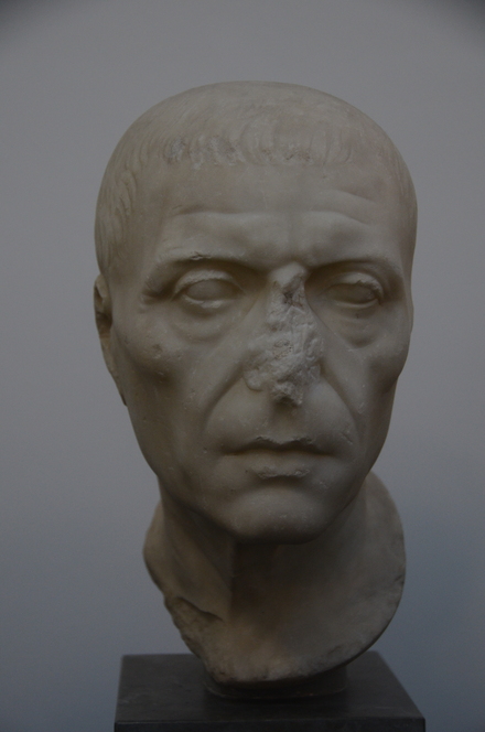 Head of Marcus Porcius Cato Uticensis minor