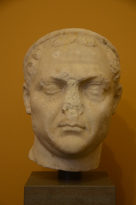 Head of emperor Valerian