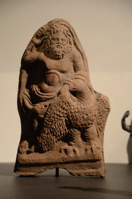 Terracotta statue of Jupiter