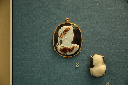 Cameo with emperor Claudius