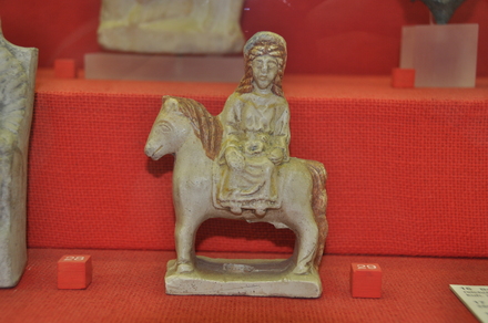 Gaul goddess Epona on a horse