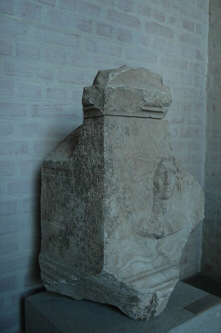 Altar dedicated to Helius and the Genius of emperor Domitian