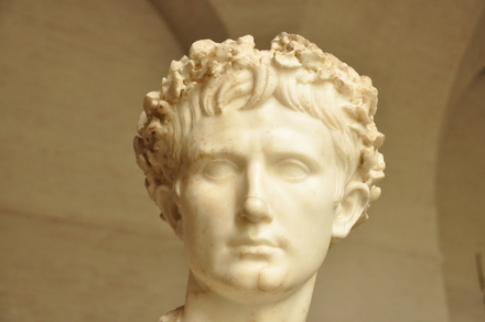 Bust of emperor August