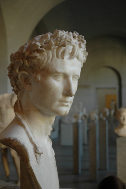 Bust of emperor August